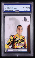 Kyle Busch Signed 2011 Press Pass Premium #8 (PSA) at PristineAuction.com