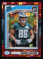 Johnny Wilson 2024 Donruss Optic Rated Rookies Preview Red Pandora #307 RC at PristineAuction.com