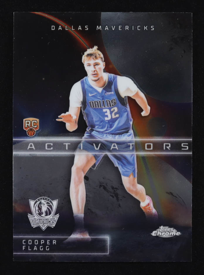 Cooper Flagg 2025-26 Topps Chrome Activators #AC11 RC at PristineAuction.com Cooper Flagg 2025-26 Topps Chrome Activators #AC11 RC at PristineAuction.com