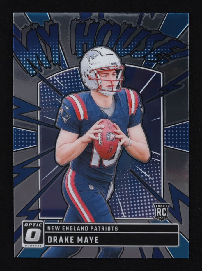 Drake Maye 2024 Donruss Optic My House #8 RC at PristineAuction.com Drake Maye 2024 Donruss Optic My House #8 RC at PristineAuction.com