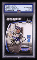 Jimmie Johnson Signed 2006 Press Pass Optima Road To Victory #87 (PSA) at PristineAuction.com
