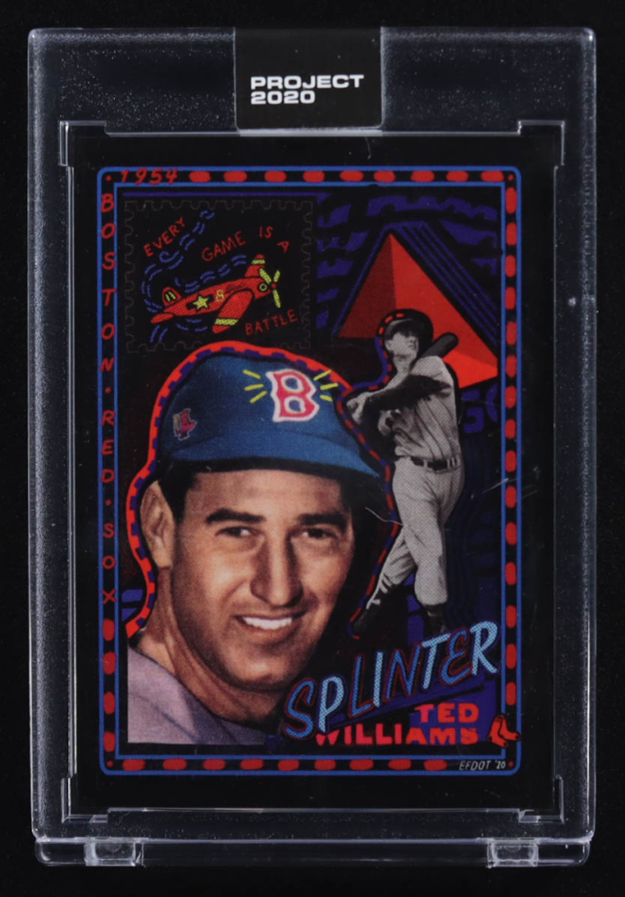 Ted Williams 2020 Topps Project 2020 #74 Efdot
