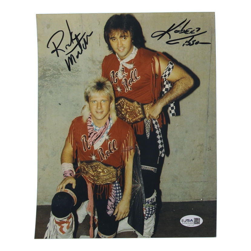 Ricky Morton & Robert Gibson Signed 8x10 Photo (JSA) at PristineAuction.com Ricky Morton & Robert Gibson Signed 8x10 Photo (JSA) at PristineAuction.com