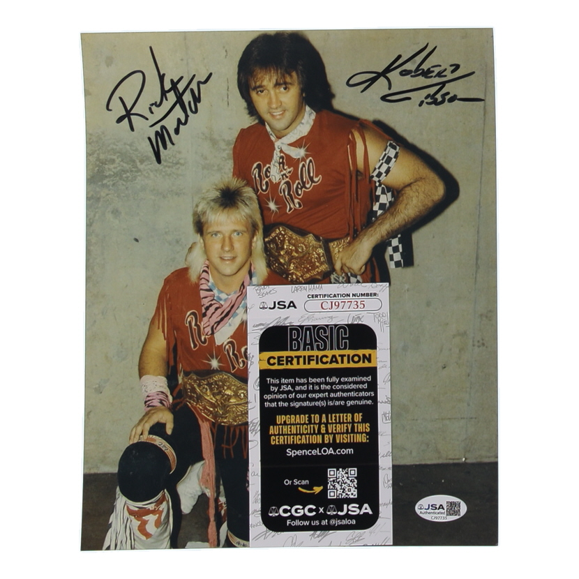 Ricky Morton & Robert Gibson Signed 8x10 Photo (JSA) at PristineAuction.com Ricky Morton & Robert Gibson Signed 8x10 Photo (JSA) at PristineAuction.com