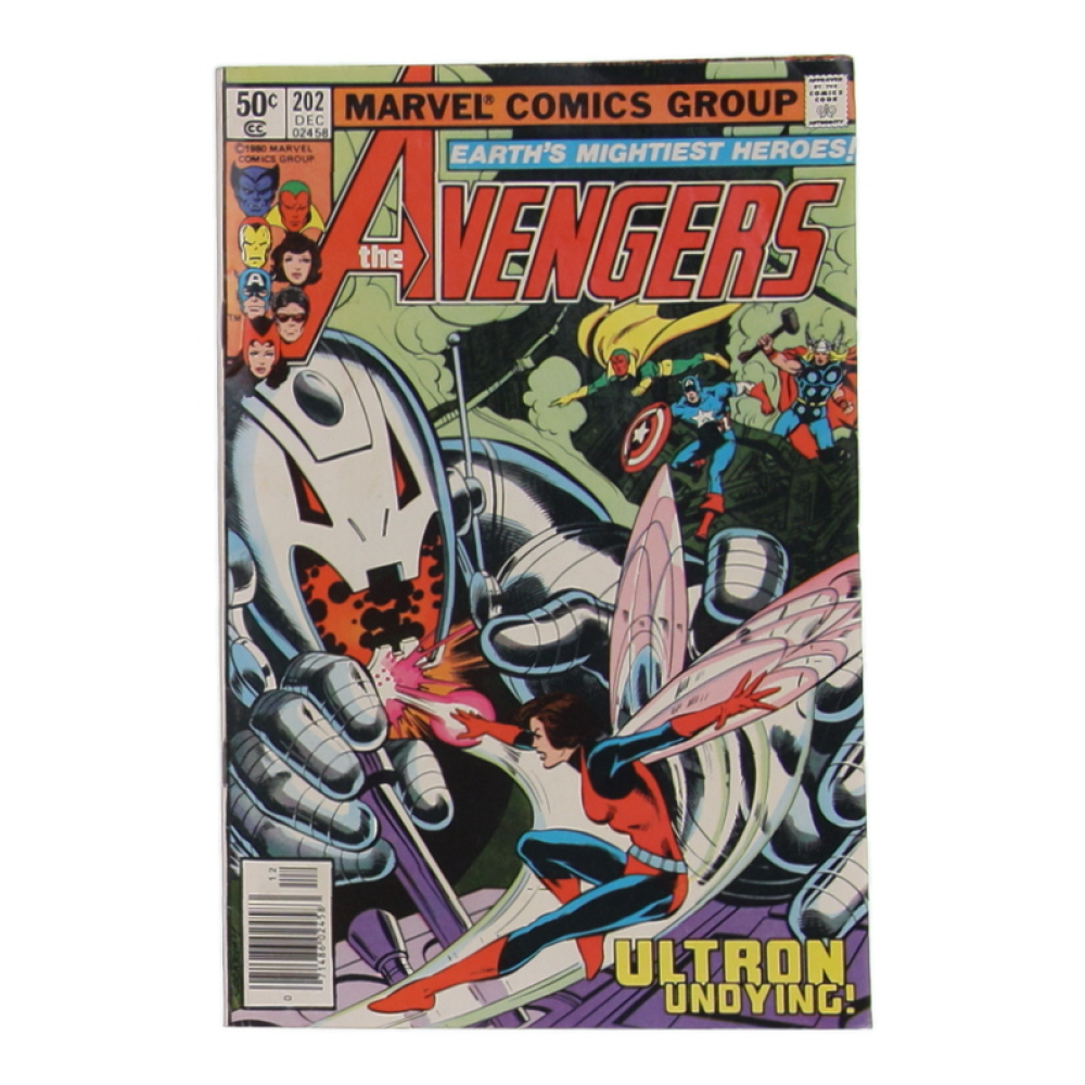 1980 "The Avengers" Issue #202 Marvel Comic Book at PristineAuction.com