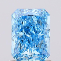 1.02 Carats Lab Grown Fancy Vivid Blue Diamond Loose VVS2 | (IGI Cert) at PristineAuction.com