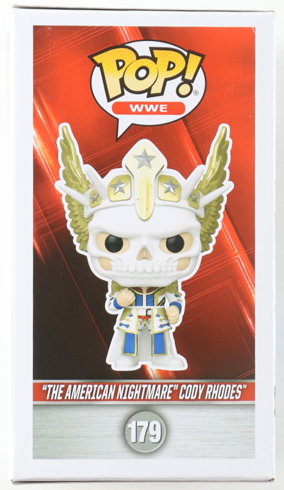 Cody Rhodes Signed WWE #179 "The American Nightmare" Cody Rhodes Funko Pop! Vinyl Figure (JSA) at PristineAuction.com Cody Rhodes Signed WWE #179 "The American Nightmare" Cody Rhodes Funko Pop! Vinyl Figure (JSA) at PristineAuction.com