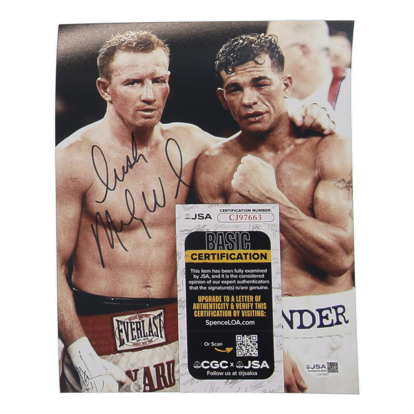 Micky Ward Signed 8x10 Photo (JSA) at PristineAuction.com Micky Ward Signed 8x10 Photo (JSA) at PristineAuction.com