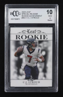 C.J. Stroud 2023 Leaf Special Release Rookie Achievement #RA11 RC (BCCG 10) at PristineAuction.com