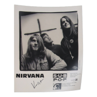 Krist Novoselic Signed 8x10 Photo (JSA) at PristineAuction.com