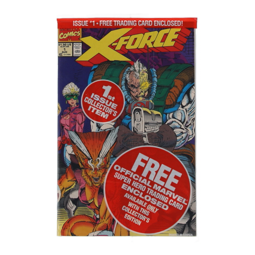 1991 "X-Force" Issue #1 Marvel Comic Book at PristineAuction.com 1991 "X-Force" Issue #1 Marvel Comic Book at PristineAuction.com