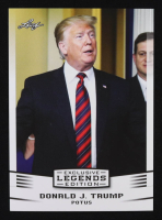 Donald Trump 2020 Leaf Exclusive Legends Edition POTUS #EE01 at PristineAuction.com