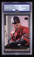 Dale Earnhardt Jr. Signed 2000 Upper Deck Victory Circle #37 RC (PSA) at PristineAuction.com
