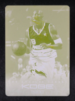 Kobe Bryant 2013 Panini Kobe Anthology Yellow Printing Plate #117 #1/1 at PristineAuction.com
