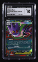 Mega Gengar ex 2025 Pokemon TCG Mega Evolution Phantasmal Flames #056 (CGC 10) at PristineAuction.com