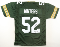 Frank Winters Signed Jersey Inscribed "SB XXXI Champs" (JSA) at PristineAuction.com