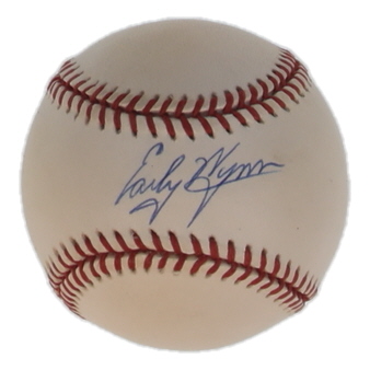 Early Wynn Signed OAL Baseball (JSA) at PristineAuction.com Early Wynn Signed OAL Baseball (JSA) at PristineAuction.com