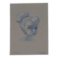 Tinkeybell | Disney | Character Study Sketch by Scott Cook (1/1 Original Art) at PristineAuction.com