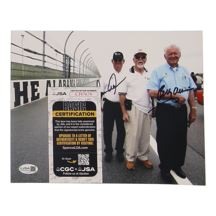 Bobby Allison & Donnie Allison Signed NASCAR 8x10 Photo (JSA) at PristineAuction.com Bobby Allison & Donnie Allison Signed NASCAR 8x10 Photo (JSA) at PristineAuction.com