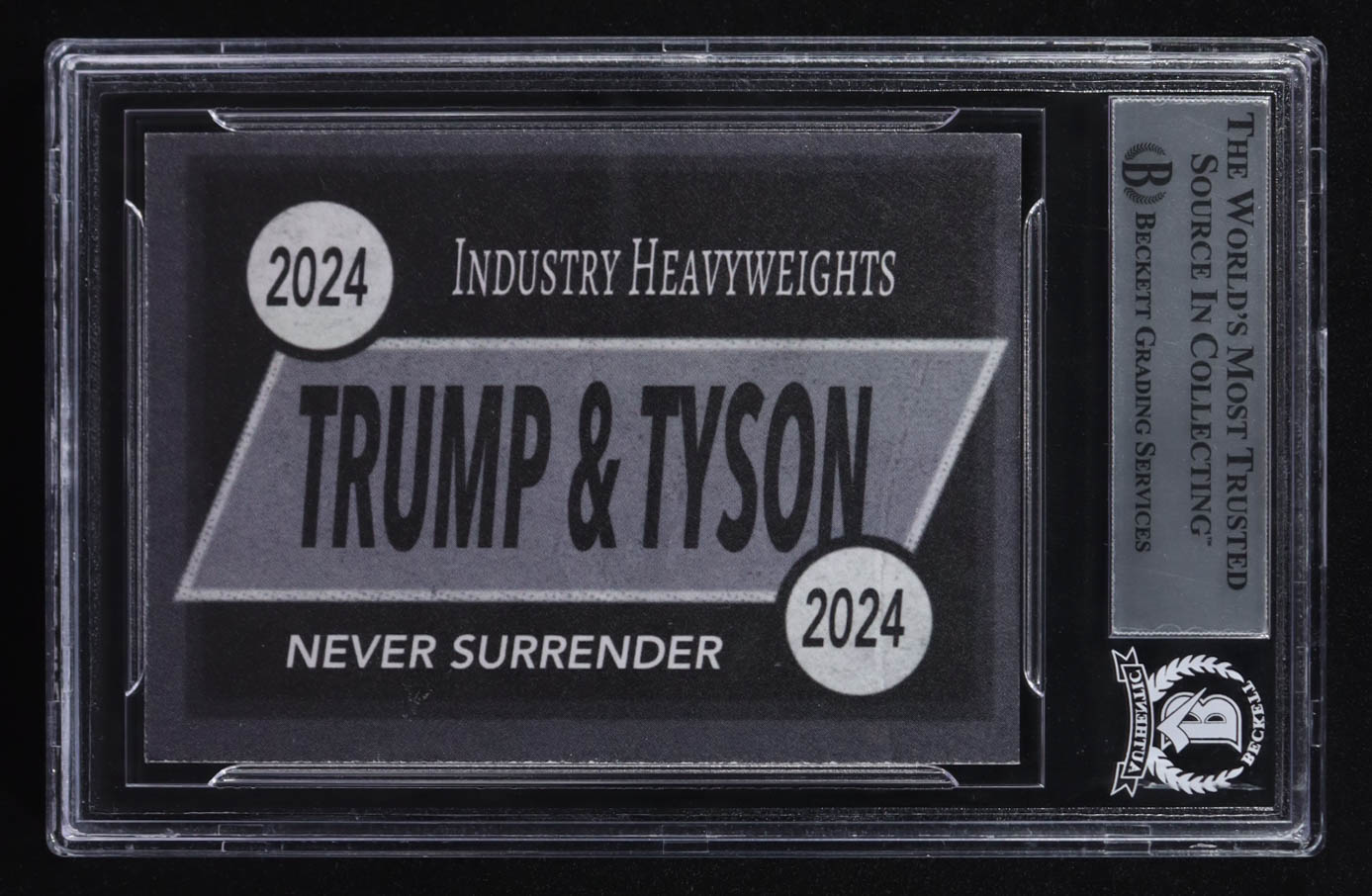 Mike Tyson Signed 2024 Fiterman Sports Exclusive Trading Card #NNO (BGS Authentic) at PristineAuction.com Mike Tyson Signed 2024 Fiterman Sports Exclusive Trading Card #NNO (BGS Authentic) at PristineAuction.com