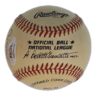 Nolan Ryan Signed ONL Baseball (PSA) at PristineAuction.com Nolan Ryan Signed ONL Baseball (PSA) at PristineAuction.com
