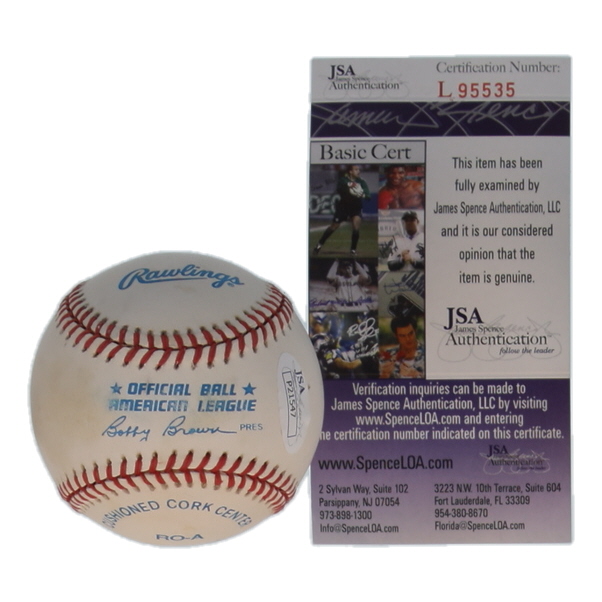 Hal Newhouser Signed OAL Baseball (JSA) at PristineAuction.com Hal Newhouser Signed OAL Baseball (JSA) at PristineAuction.com