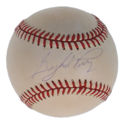 Gaylord Perry Signed ONL Baseball (JSA) at PristineAuction.com Gaylord Perry Signed ONL Baseball (JSA) at PristineAuction.com