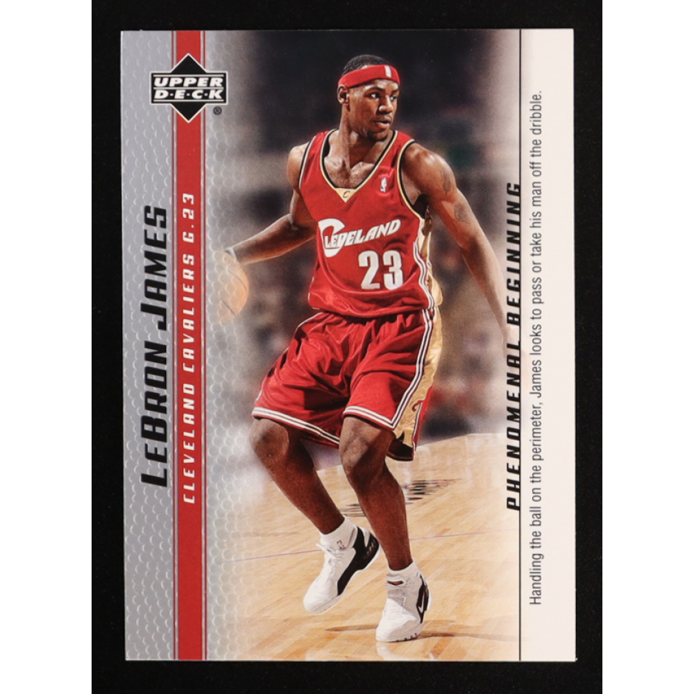 LeBron James 2003-04 Upper Deck Phenomenal Beginning LeBron James #2 RC at PristineAuction.com