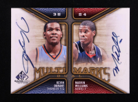 Marvin Williams / Kevin Durant 2009-10 SP Game Used Multi Marks Dual #MDDW at PristineAuction.com