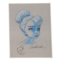 Tinkeybell (Remarked Print) | Disney | Character Study Sketch by Scott Cook (1/1 Original Art) at PristineAuction.com