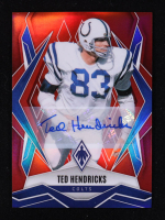 Ted Hendricks 2025 Panini Phoenix Autographs Red #88 #19/99 at PristineAuction.com