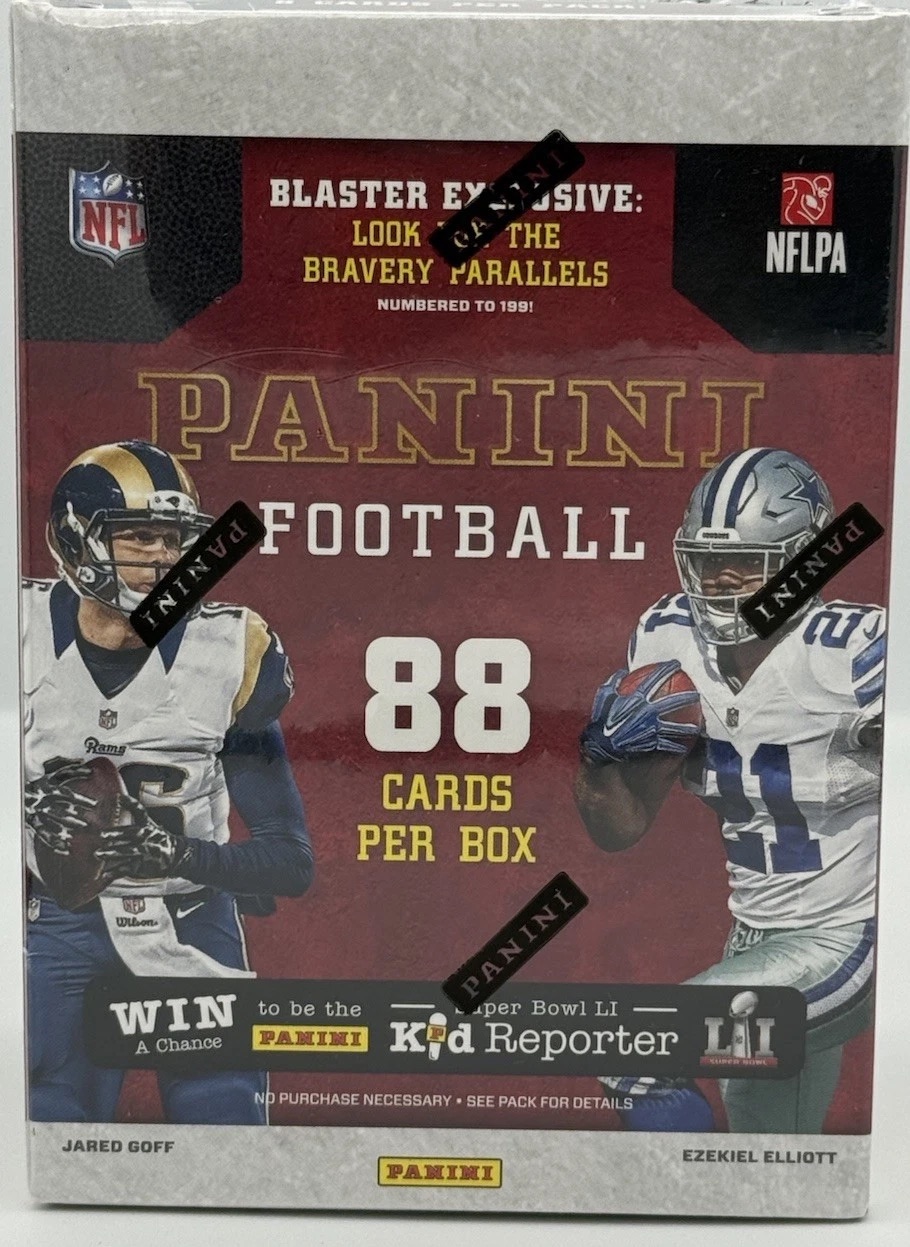2016 Panini Football Blaster Box with (11) Packs at PristineAuction.com 2016 Panini Football Blaster Box with (11) Packs at PristineAuction.com