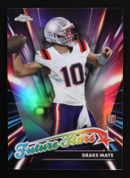 Drake Maye 2024 Topps Chrome Future Stars Refractors #FS3 RC at PristineAuction.com