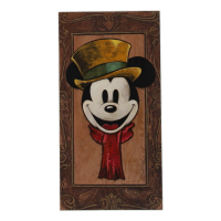 A Christmas Carol Mickey | Disney | Mixed Media on Plywood by Scott Cook (1/1 Original Art) at PristineAuction.com