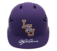 Dylan Crews Signed LSU Tigers Full-Size Batting Helmet (Fanatics) at PristineAuction.com