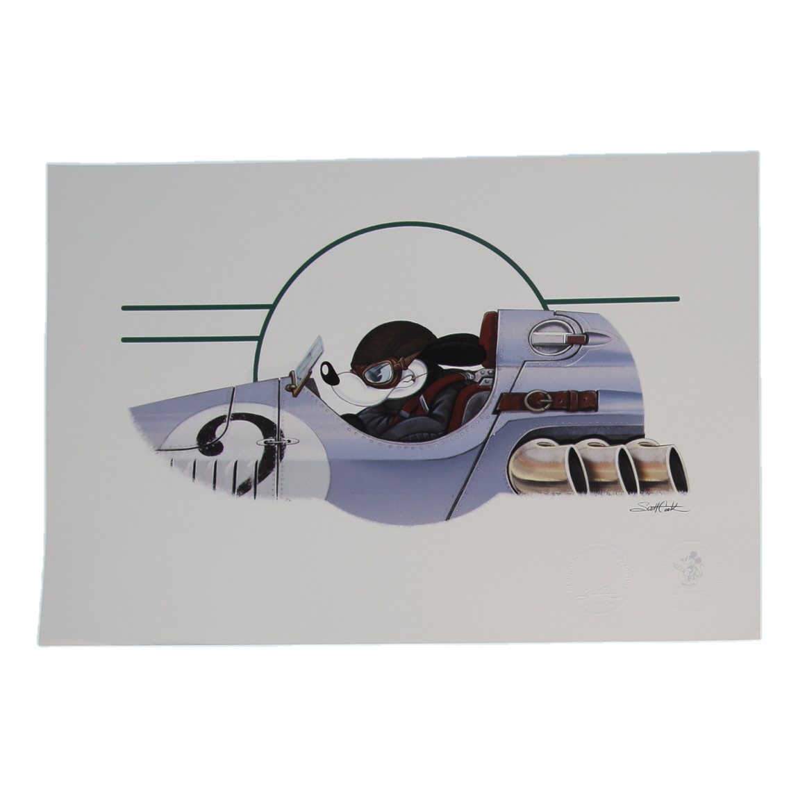 The Need for Speed & Consequences (Mickey Mouse) | Disney | Digital Print by Scott Cook (One of a Kind Art) at PristineAuction.com The Need for Speed & Consequences (Mickey Mouse) | Disney | Digital Print by Scott Cook (One of a Kind Art) at PristineAuction.com