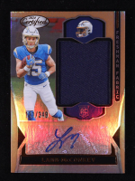 Ladd McConkey 2024 Certified Freshman Fabric Mirror Signatures Bronze #10 #121/349 RC at PristineAuction.com