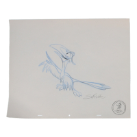 Zazu | The Lion King | Character Study Sketch by Scott Cook (1/1 Original Art) at PristineAuction.com