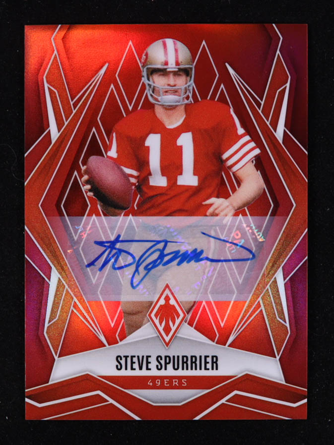 Steve Spurrier 2025 Panini Phoenix Autographs Red #74 #99/99 at PristineAuction.com Steve Spurrier 2025 Panini Phoenix Autographs Red #74 #99/99 at PristineAuction.com