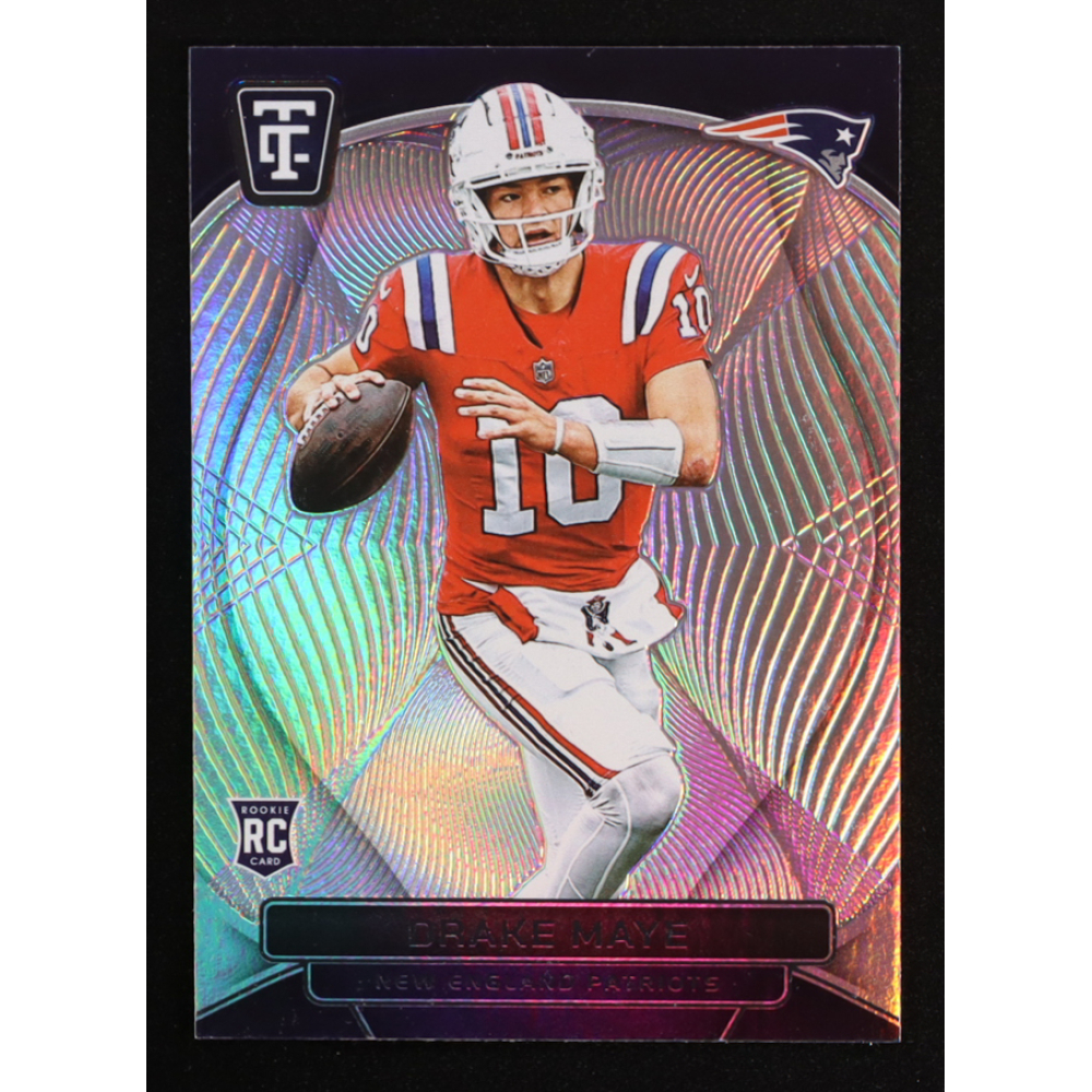 Drake Maye 2024 Totally Certified Mirror #121 RC at PristineAuction.com