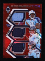 Vince Young / Cam Ward / Ryan Tannehill 2025 Panini Phoenix Regeneration Jerseys Red #2 #060/249 at PristineAuction.com