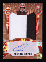 Quinshon Judkins 2025 Panini Phoenix Rookie Patch Autographs Bronze Pandora #5 #176/199 RC at PristineAuction.com