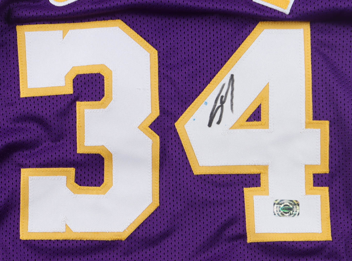 Shaquille O'Neal Signed Jersey (Wilder Side of Sports) at PristineAuction.com Shaquille O'Neal Signed Jersey (Wilder Side of Sports) at PristineAuction.com