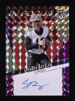 Spencer Rattler 2025 Panini Mosaic In Focus Signatures Purple #18 #21/49 at PristineAuction.com