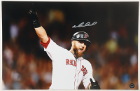 Mike Napoli Signed Red Sox 11x17 Photo (Authentic Ink) at PristineAuction.com