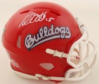 Davante Adams Signed Fresno State Bulldogs Speed Mini Helmet (Beckett) at PristineAuction.com