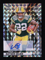 Matthew Golden 2025 Panini Mosaic Rookie Autographs Mosaic #323 RC at PristineAuction.com