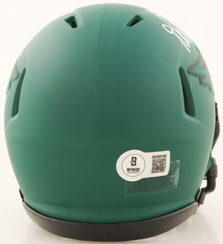 DeSean Jackson Signed Eagles Rave Alternate Speed Mini Helmet (Beckett) at PristineAuction.com DeSean Jackson Signed Eagles Rave Alternate Speed Mini Helmet (Beckett) at PristineAuction.com