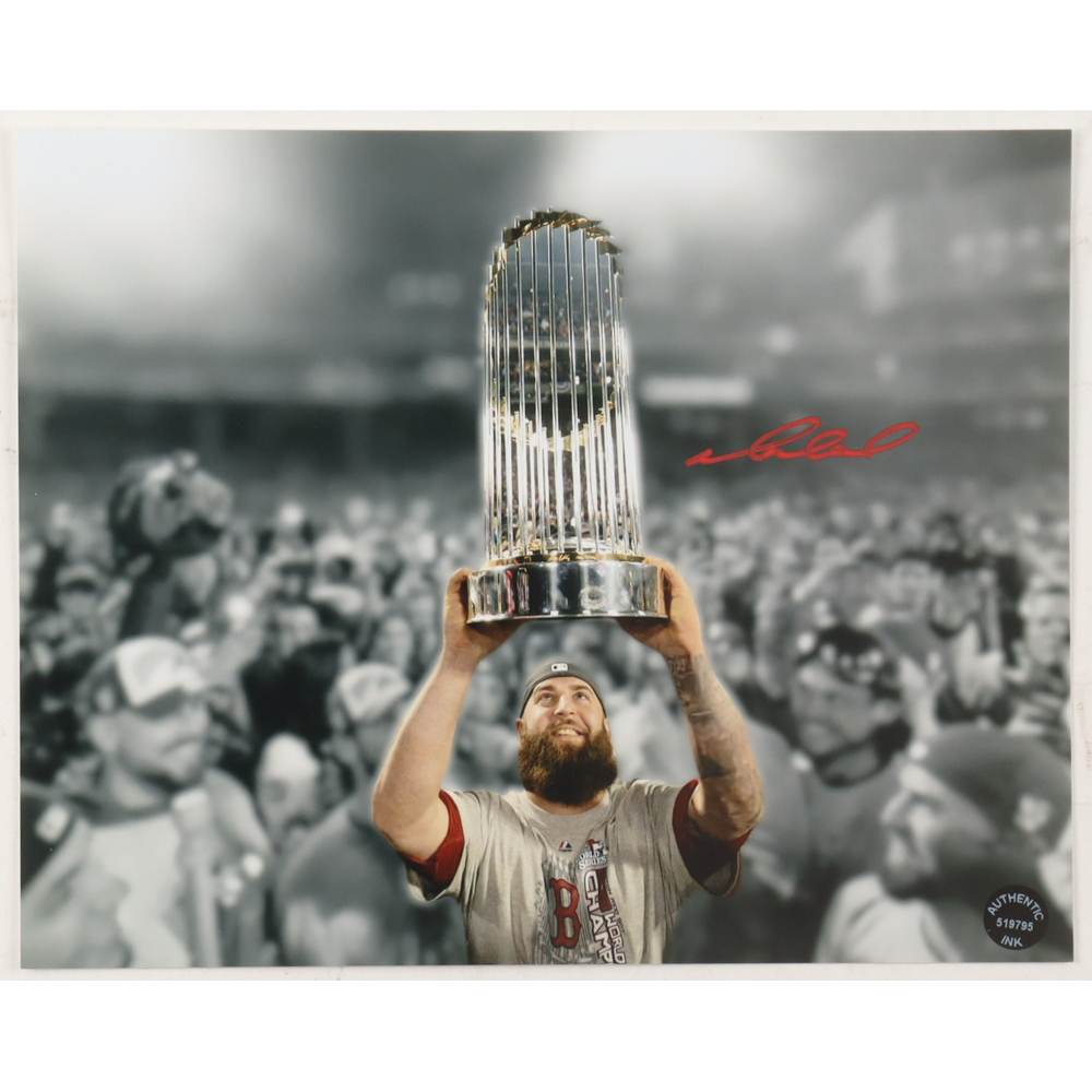Mike Napoli Signed Red Sox 8x10 Photo (Authentic Ink) at PristineAuction.com