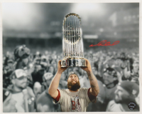 Mike Napoli Signed Red Sox 8x10 Photo (Authentic Ink) at PristineAuction.com